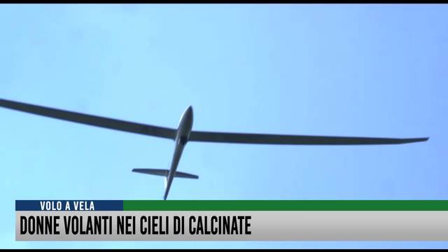 Donne volanti nei cieli di Calcinate