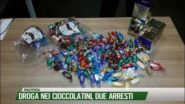 Droga nei cioccolatini, due arresti