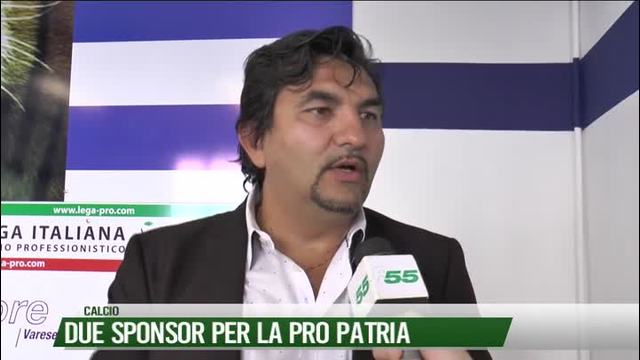 Due sponsor per la Pro Patria