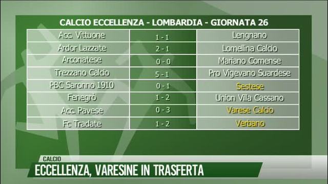 Eccellenza, varesine in trasferta