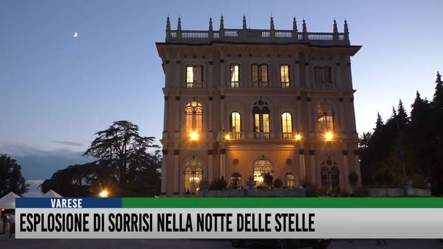 Esplosione di sorrisi nella notte delle stelle