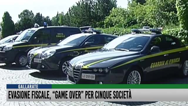 Evasione fiscale, "Game Over" per cinque società