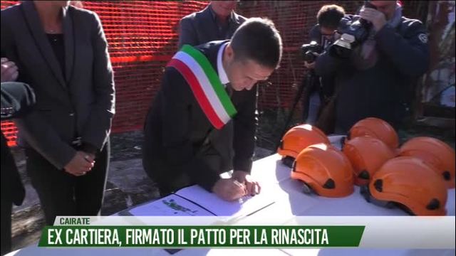 Ex cartiera, firmato il patto per la rinascita