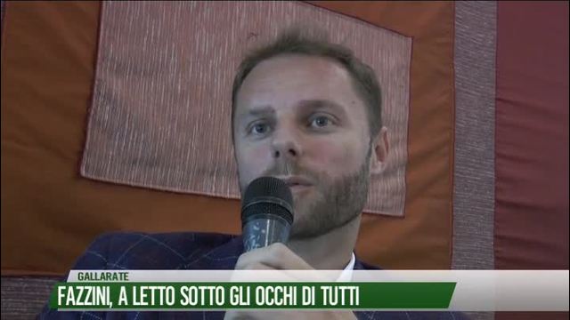 Fazzini, a letto sotto gli occhi di tutti