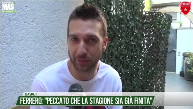 Ferrero: "Peccato che la stagione sia già finita"