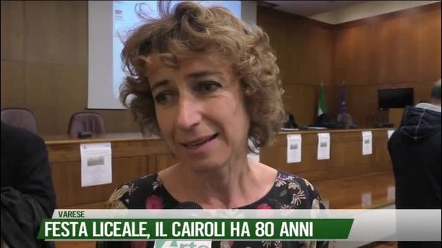 Festa liceale, il Cairoli ha 80 anni