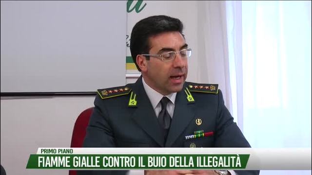 Fiamme gialle contro il buio della illegalità