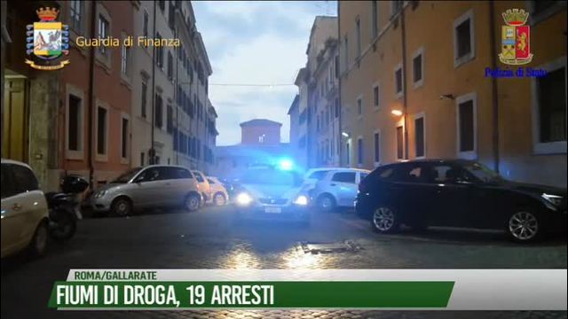 Fiumi di droga, 19 arresti