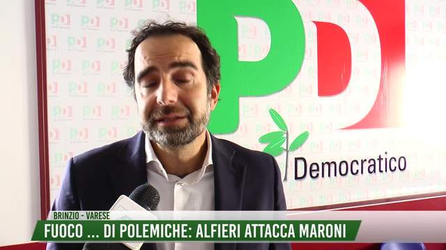 Fuoco... di polemiche: Alfieri attacca Maroni