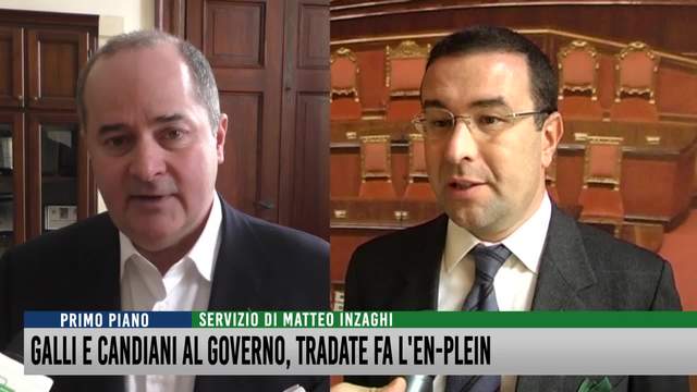 Galli e Candiani al Governo, Tradate fa l'en plein