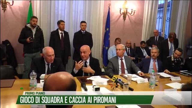 Gioco di squadra e caccia ai piromani