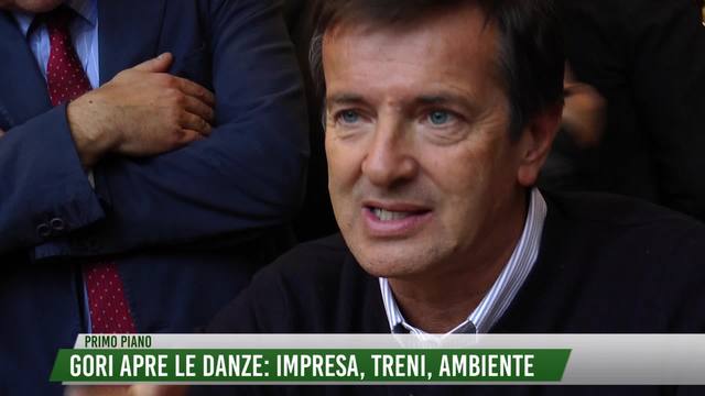 Gori apre le danze: impresa, treni, ambiente