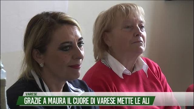 Grazie a Maura il cuore di Varese mette le ali