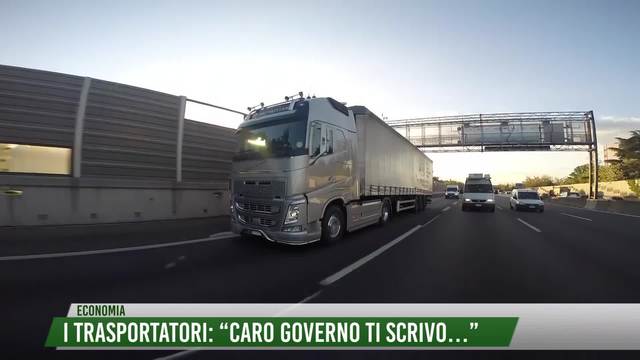 I trasportatori:
"Caro Governo ti scrivo"