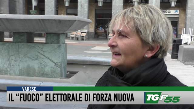 Il "fuoco" elettorale di Forza Nuova