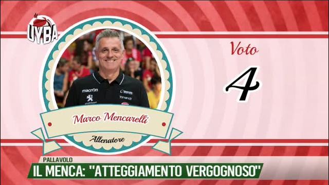 Il Menca: «Atteggiamento vergongoso»