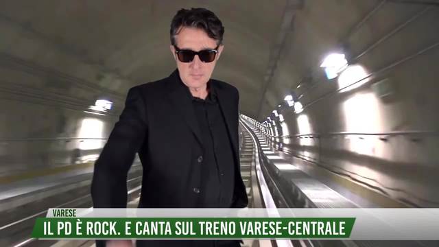 Il PD è rock. E canta sul treno Varese-Centrale
