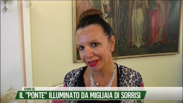 Il "Ponte" illuminato da migliaia di sorrisi