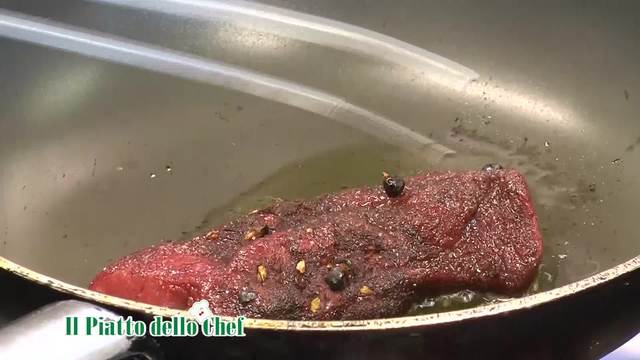 Il procedimento dell'affumicatura a freddo applicato al filetto di cervo