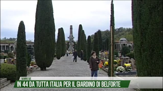 In 44 da tutta Italia per il giardino di Belforte