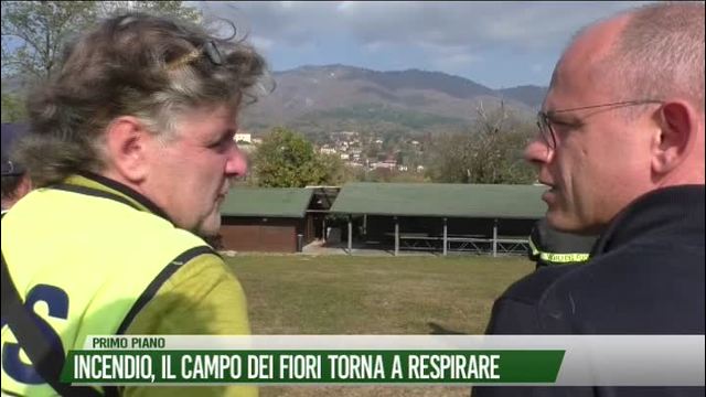 Incendio, il Campo dei Fiori torna a respirare