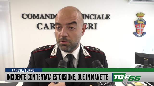 Incidente con tentata estorsione, due in manette