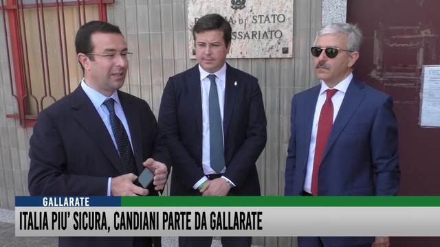 Italia più sicura,
Candiani parte da Gallarate