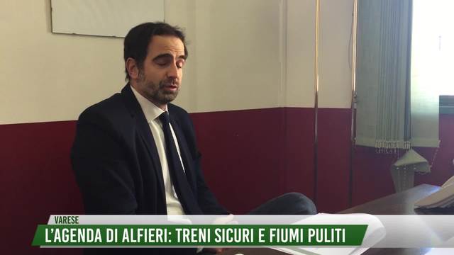 L'agenda di Alfieri: treni sicuri e fiumi puliti