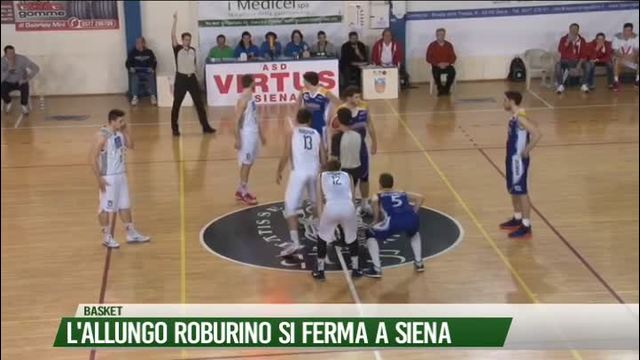 L'allungo roburino si ferma a Siena