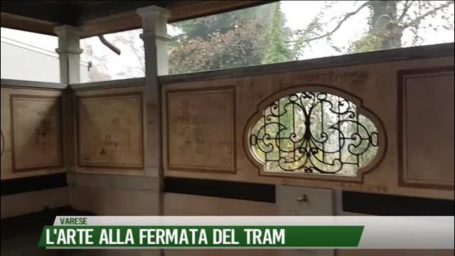 L'arte alla fermata del tram