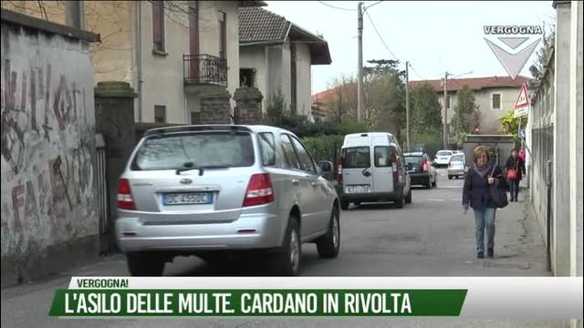 L'asilo delle multe.
Cardano in rivolta