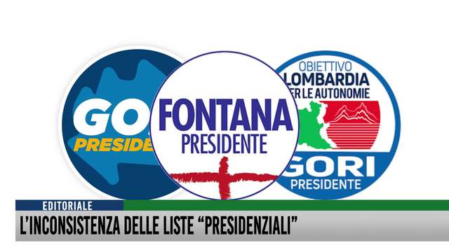 L'inconsistenza delle liste "presidenziali"