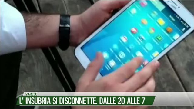 L'Insubria si disconnette. Dalle 20 alle 7