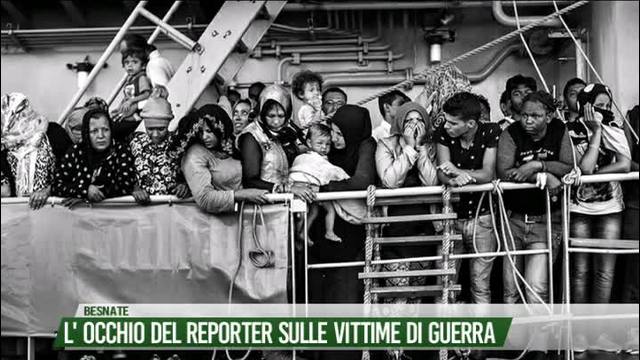 L'occhio del reporter
sulle vittime di guerra