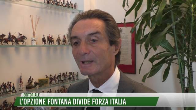 L'opzione Fontana divide Forza Italia