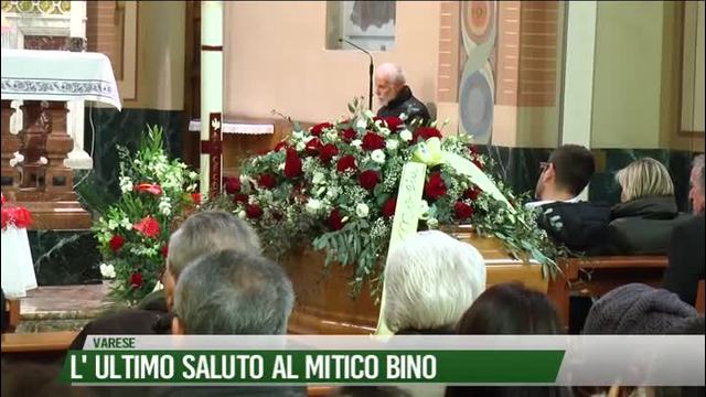 L'ultimo saluto al mitico Bino