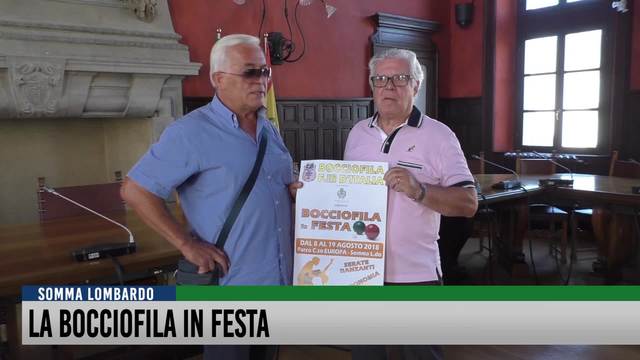La bocciofila in festa