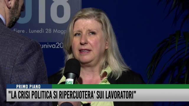 "La crisi politica si ripercuoterà sui lavoratori"