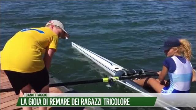 La gioia di remare dei ragazzi tricolore