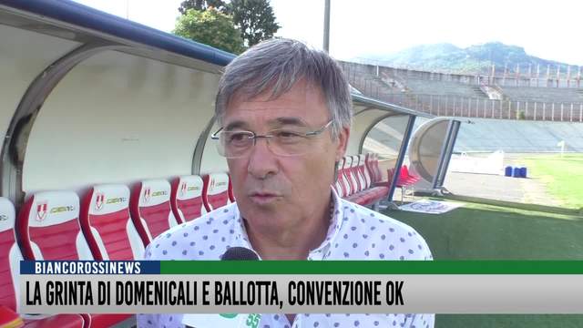 La grinta di Domenicali e Ballotta, convenzione ok
