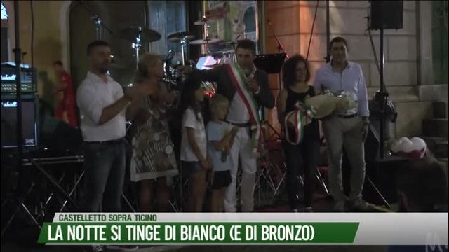 La notte si tinge di bianco (e di bronzo)