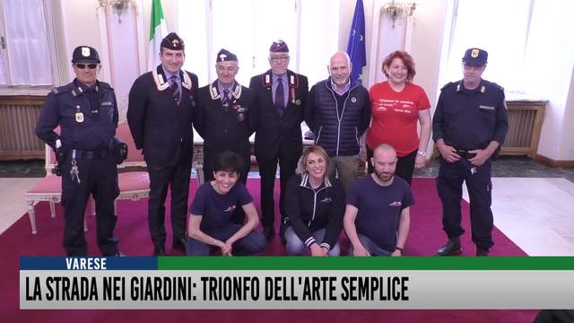 La strada nei Giardini: trionfo dell'arte semplice