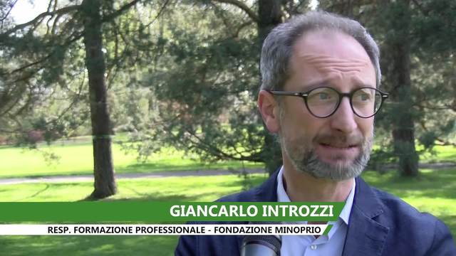 Lavori in orto in Fondazione Minoprio