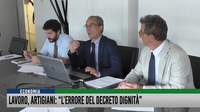 Lavoro, Artigiani: "L'errore del Decreto Dignità"
