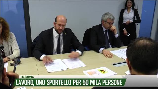 Lavoro, uno sportello per 50 mila persone