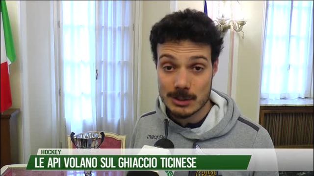 Le api volano sul ghiaccio ticinese