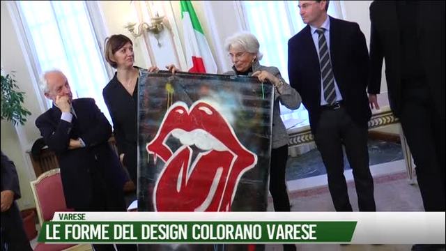 Le forme del design colorano Varese