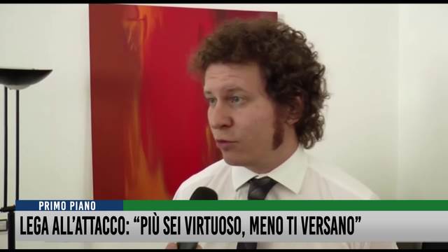 Lega all'attacco: "Più sei virtuoso, meno ti versano"
