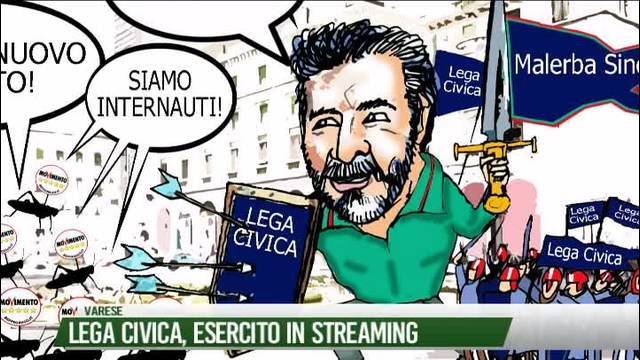 Lega Civica, esercito in streaming