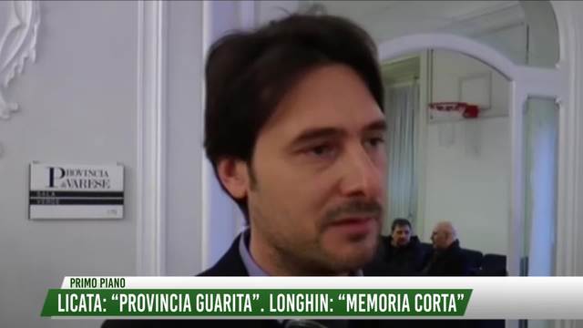 Licata: "Provincia guarita". Longhin: "Memoria corta"
